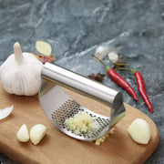 Stainless Steel Curved Garlic Grinding