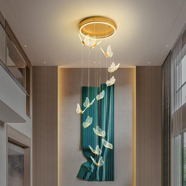 Living Room Duplex Chandelier