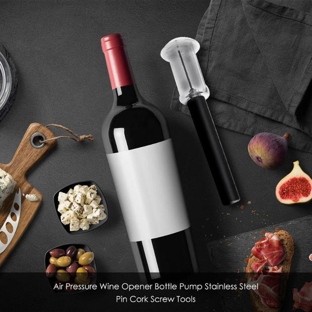 Wine Opener With Foil Cutter, Air Pressure