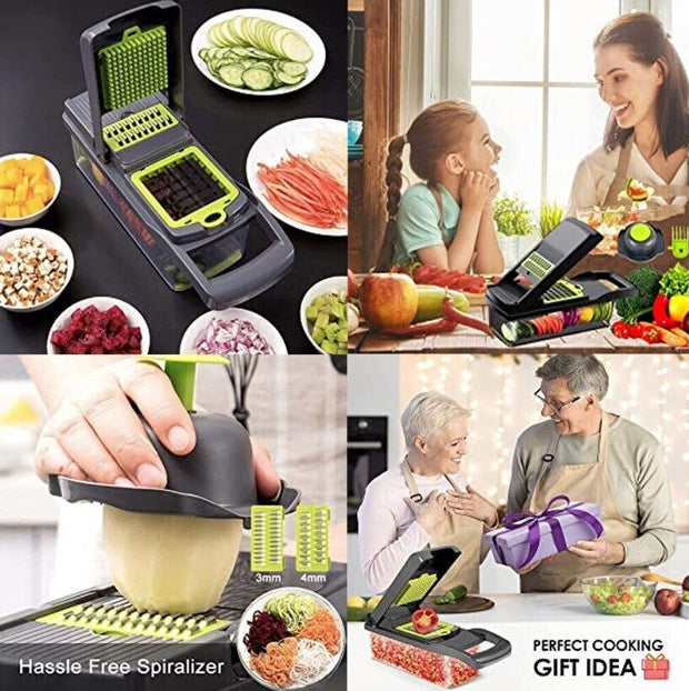15 In 1 Salad Fruit Vegetable Chopper Slicer