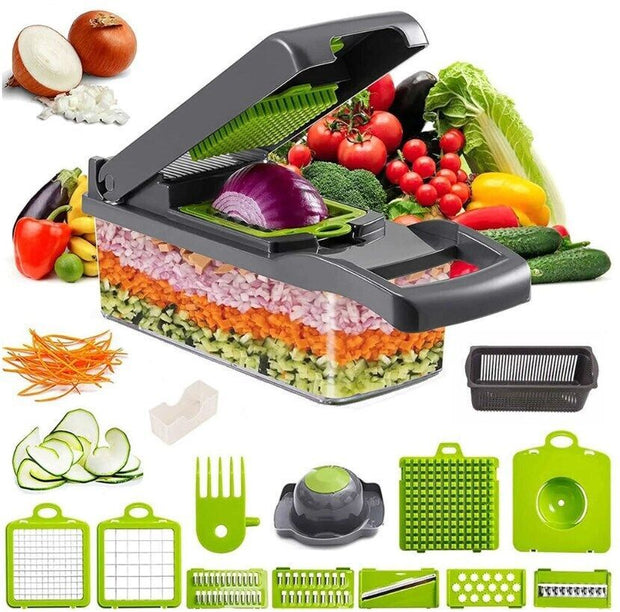 15 In 1 Salad Fruit Vegetable Chopper Slicer