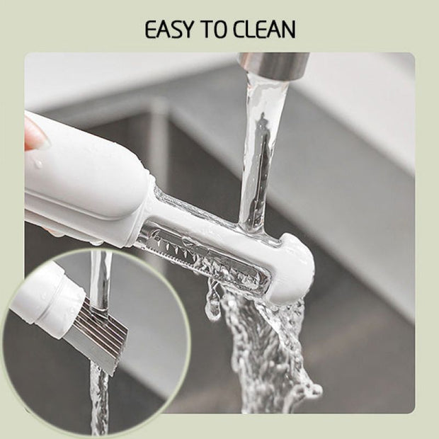 3 In 1 Multifunctional Stainless Steel Paring Knife For Peeling Shredding