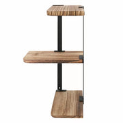 3 Tier Lucca Corner Shelf Modern
