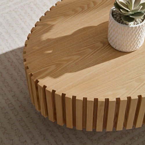 Modern Handmade Drum Coffee Table by Ainuro