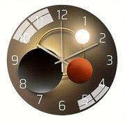 Tempered Glass Wall Clock by Ainuro