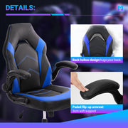 PU Leather Ergonomic Gaming Chair With Lumbar Support