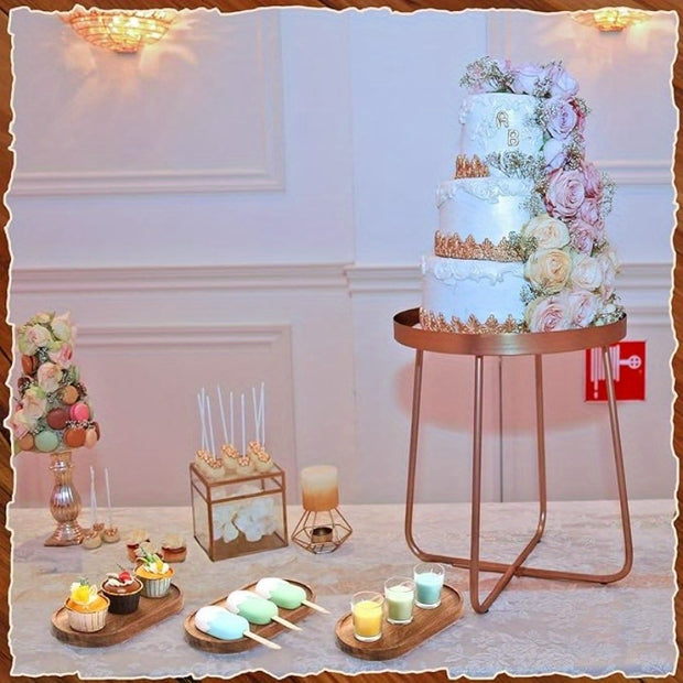 2pcs LDQ Elegant Wooden Serving Tray