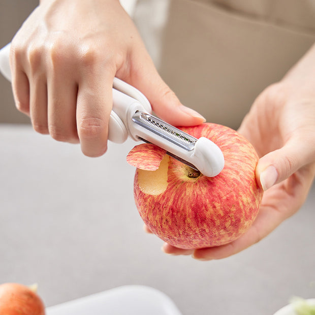 3 In 1 Multifunctional Stainless Steel Paring Knife For Peeling Shredding