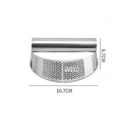 Stainless Steel Curved Garlic Grinding