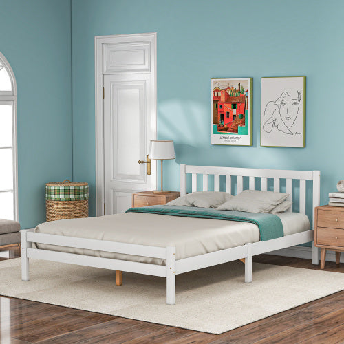Wooden Bed Frame 135 X 190 Cm