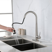 Modern Stainless Steel Kitchen Faucet