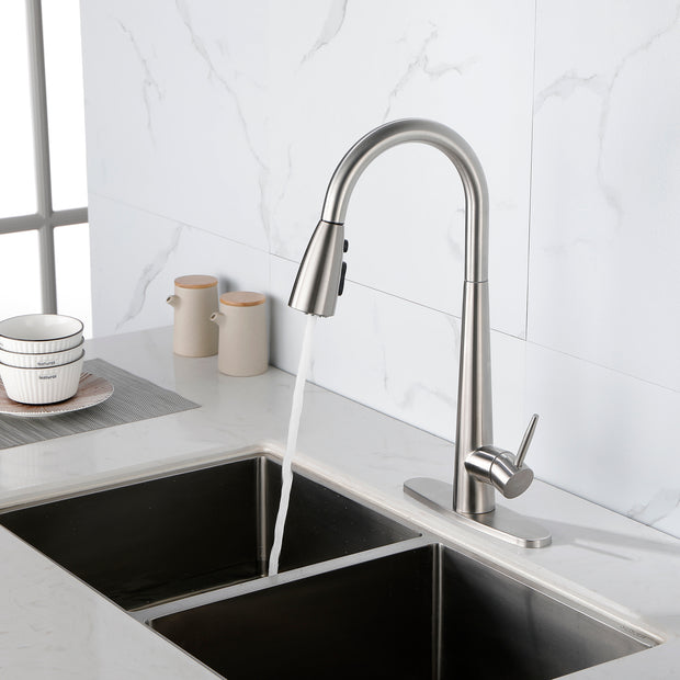 Modern Stainless Steel Kitchen Faucet