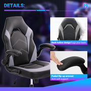 PU Leather Ergonomic Gaming Chair With Lumbar Support