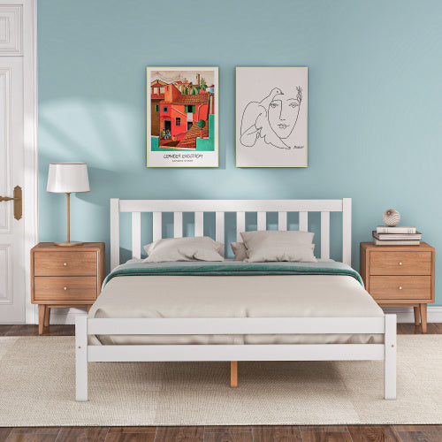 Wooden Bed Frame 135 X 190 Cm
