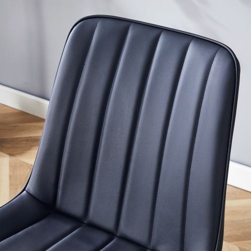 Black Dining Chair Set - Four Pieces by Ainuro