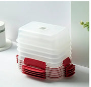 5 Pack Stackable Food Storage Containers