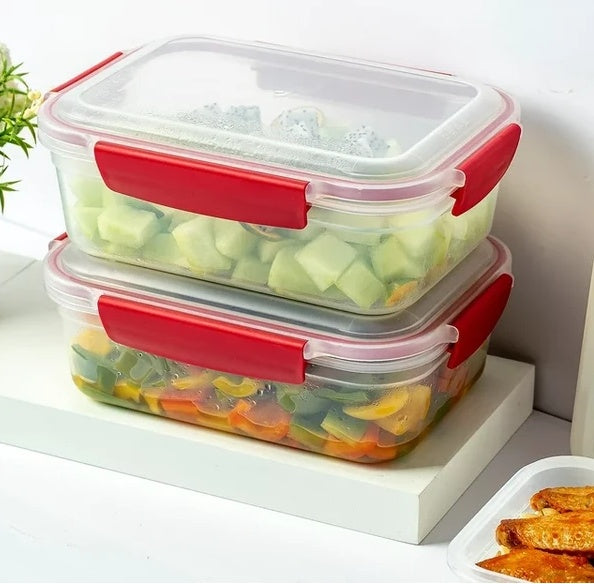 5 Pack Stackable Food Storage Containers