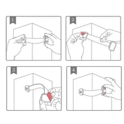 Home Baby Safety Protection Lock Anti-Clip Hand Door