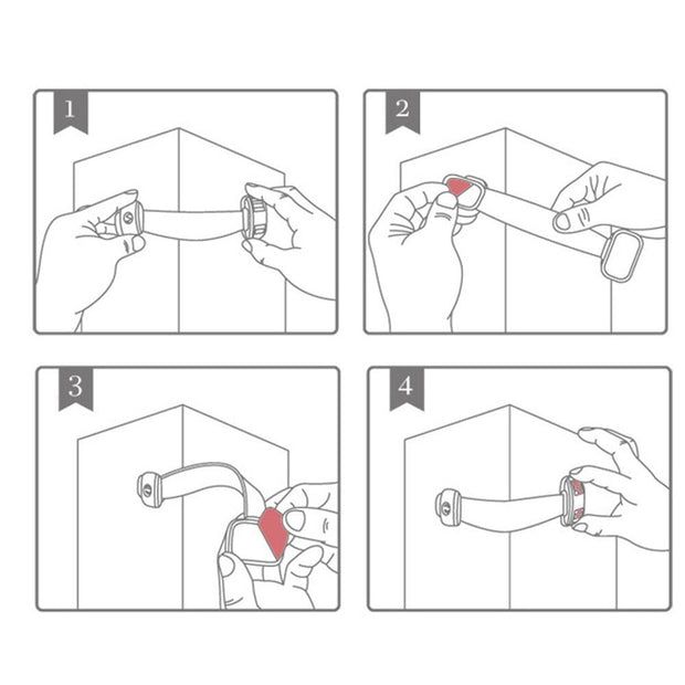 Home Baby Safety Protection Lock Anti-Clip Hand Door