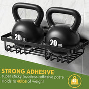 Heavy-duty Wall-mounted Shower Shelf Storage