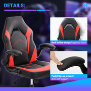 PU Leather Ergonomic Gaming Chair With Lumbar Support