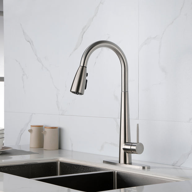 Modern Stainless Steel Kitchen Faucet