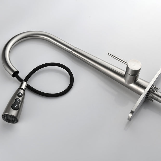 Modern Stainless Steel Kitchen Faucet