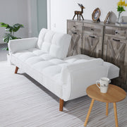 Corduroy Sofa Bed-White Icon