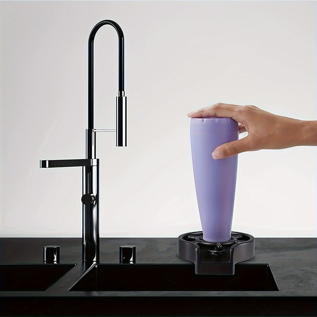 Manual Press Cup Cleaning Set