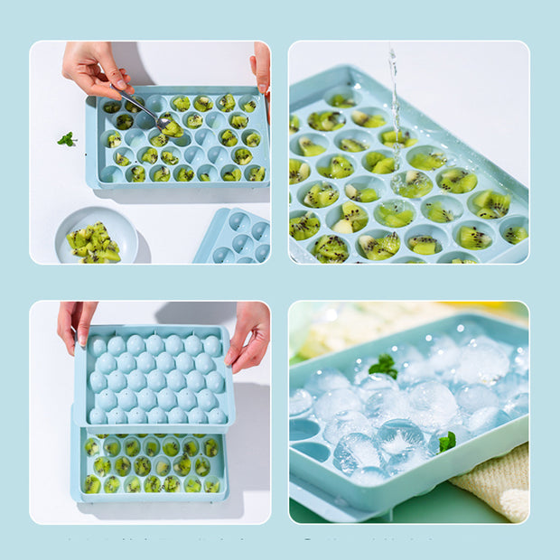 Ice Tray 3D Round Ice Molds Home Bar Party by Ainuro