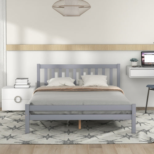Wooden Bed Frame 135 X 190 Cm