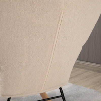 Wingback Rocking Chair For Living Room