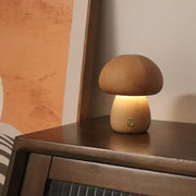Wooden Cute Mushroom LED Touch Switch