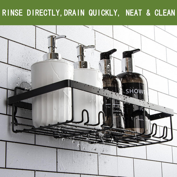 Heavy-duty Wall-mounted Shower Shelf Storage