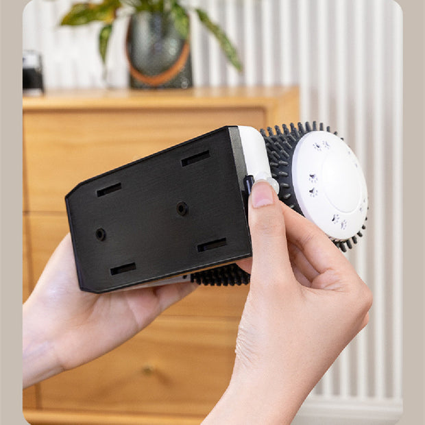 Automatic Cat Self Groomer Wall Corner Brushes by Ainuro